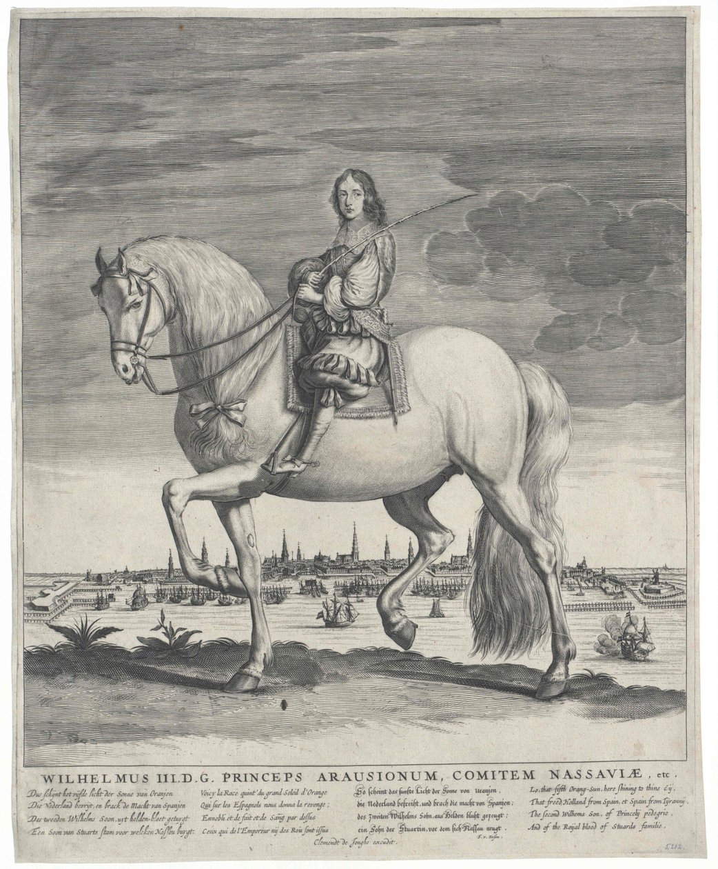 Englannin kuningas Wilhelm III tekijältä Artist Unknown