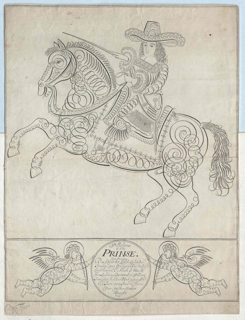 Englannin kuningas Wilhelm III tekijältä Artist Unknown