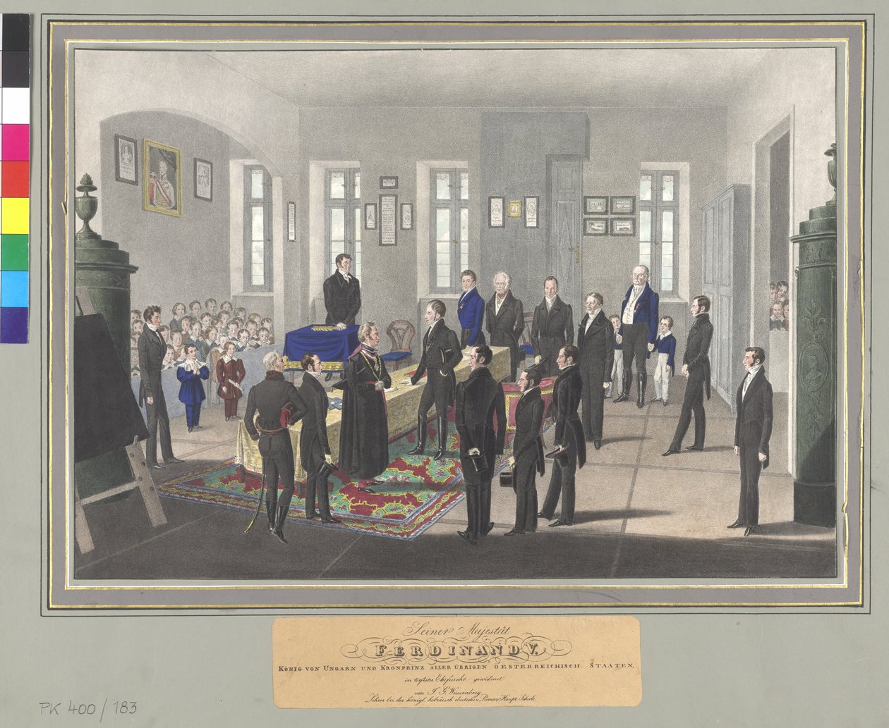 Unkarin kuningas kruununprinssi Ferdinand V. tekijältä Artist Unknown