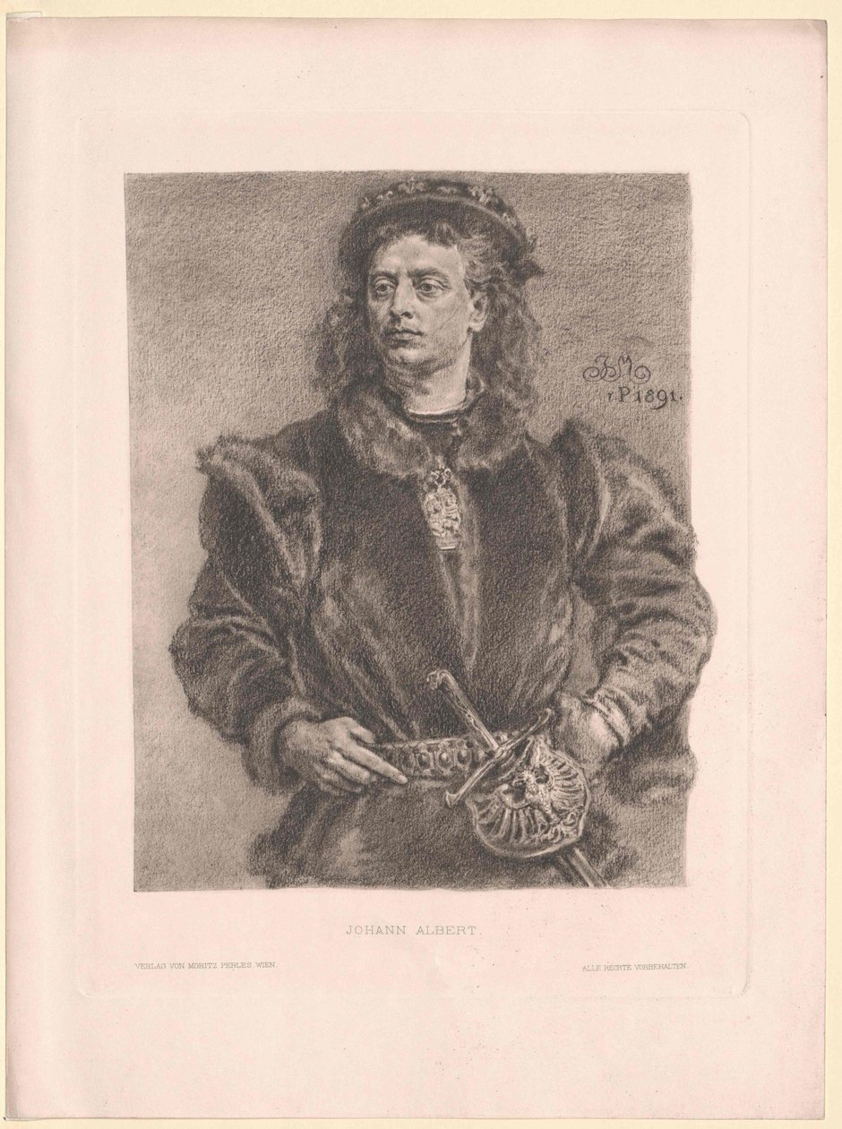 Puolan kuningas Johann I Albrecht tekijältä Artist Unknown