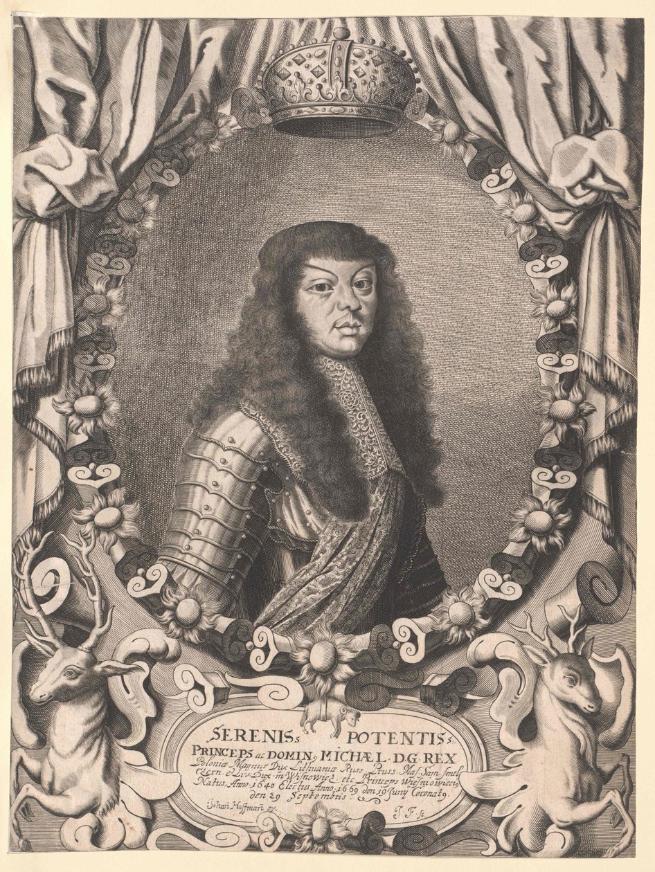 Puolan kuningas Michael Thomas Wiesniowiecz tekijältä Artist Unknown