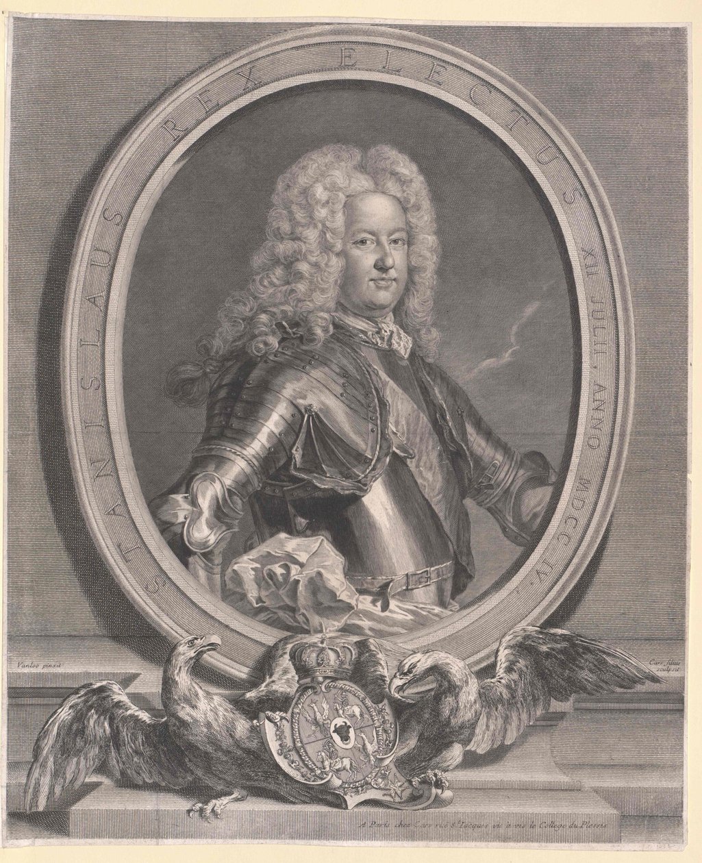 Puolan kuningas Stanislaus I tekijältä Artist Unknown