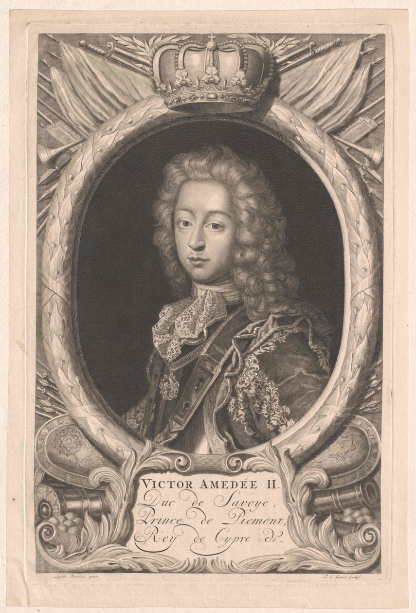 Sardinian kuningas Viktor Amadeus I tekijältä Artist Unknown