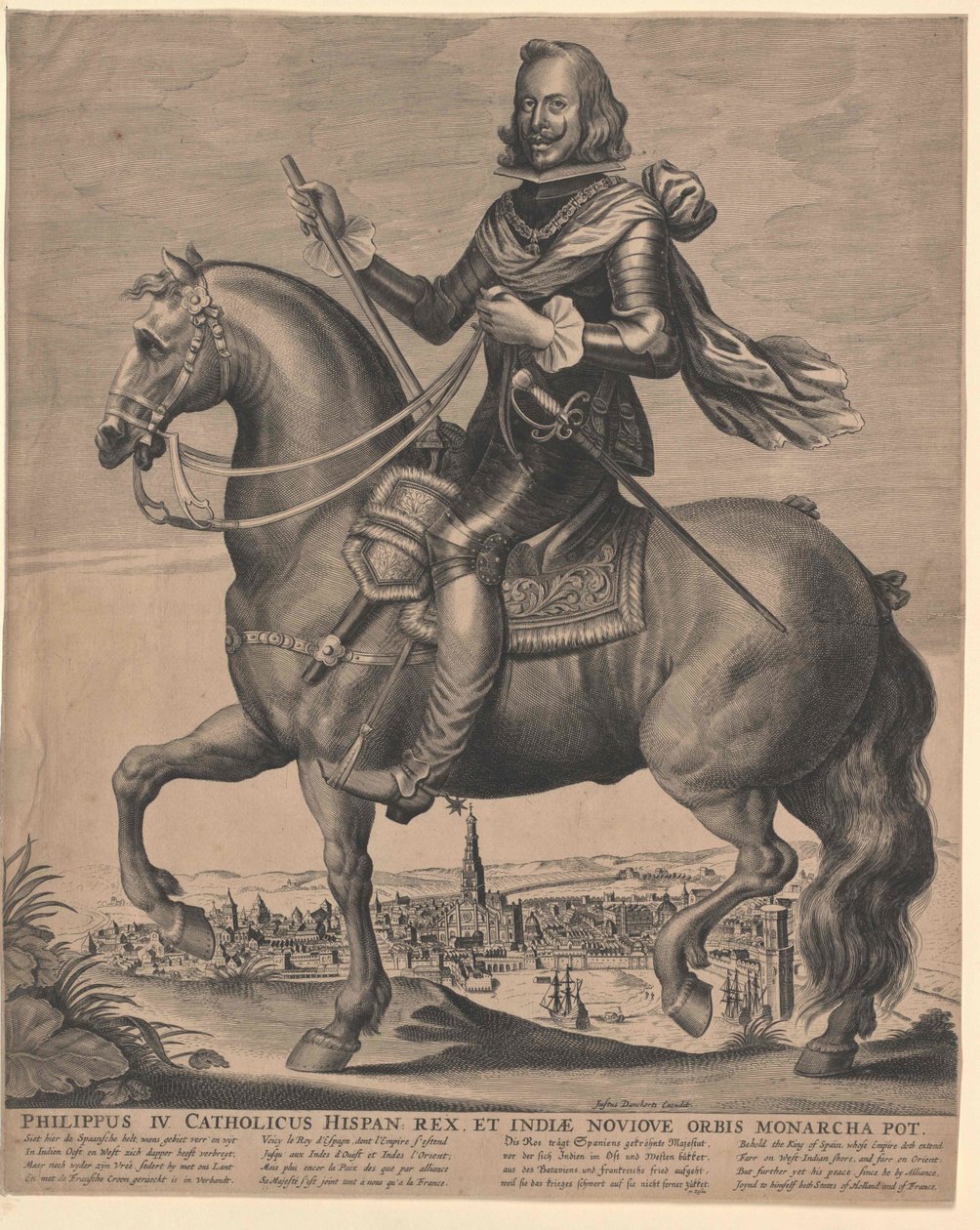 Espanjan kuningas Philipp IV tekijältä Artist Unknown