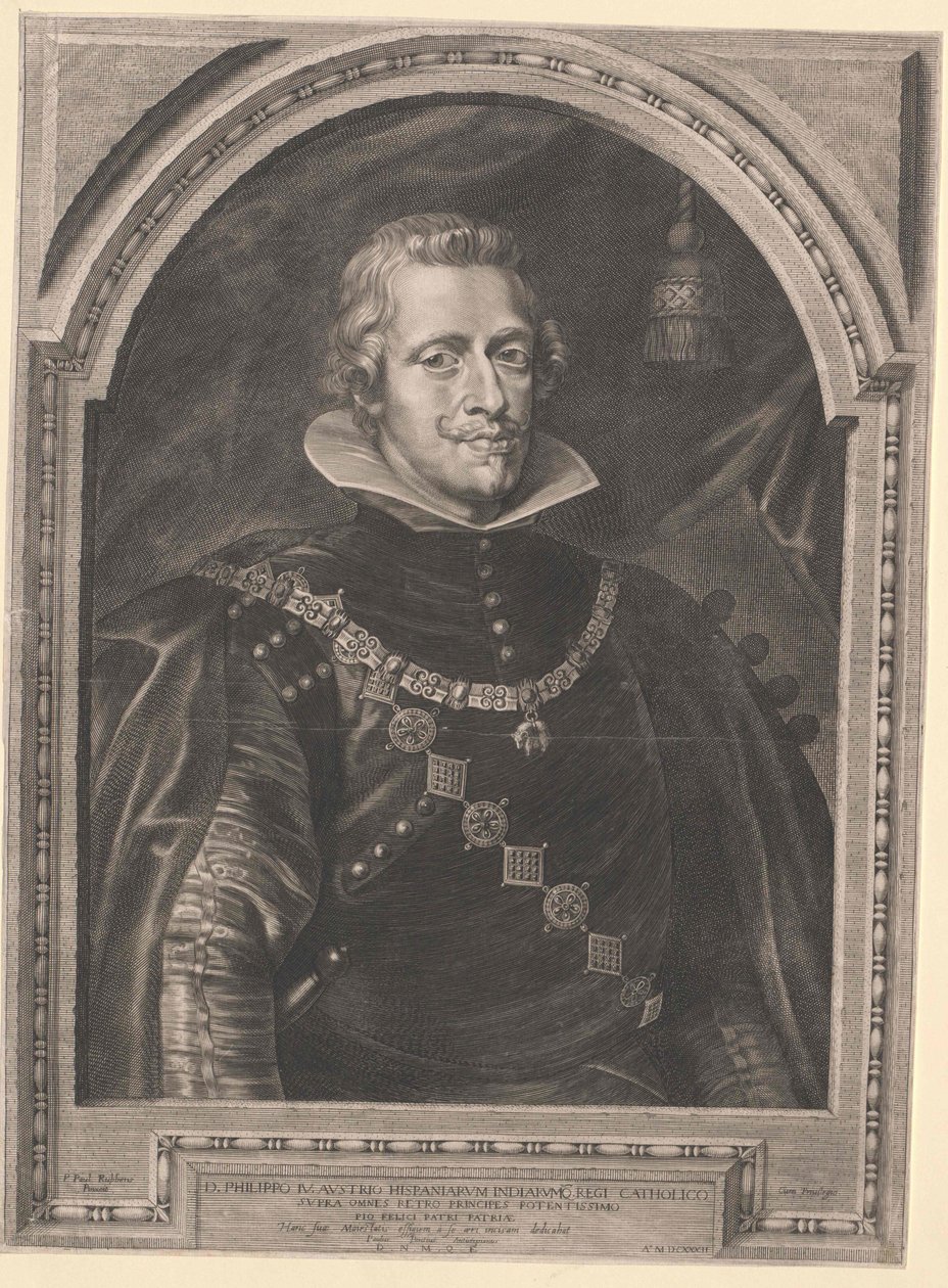 Espanjan kuningas Philipp IV tekijältä Artist Unknown