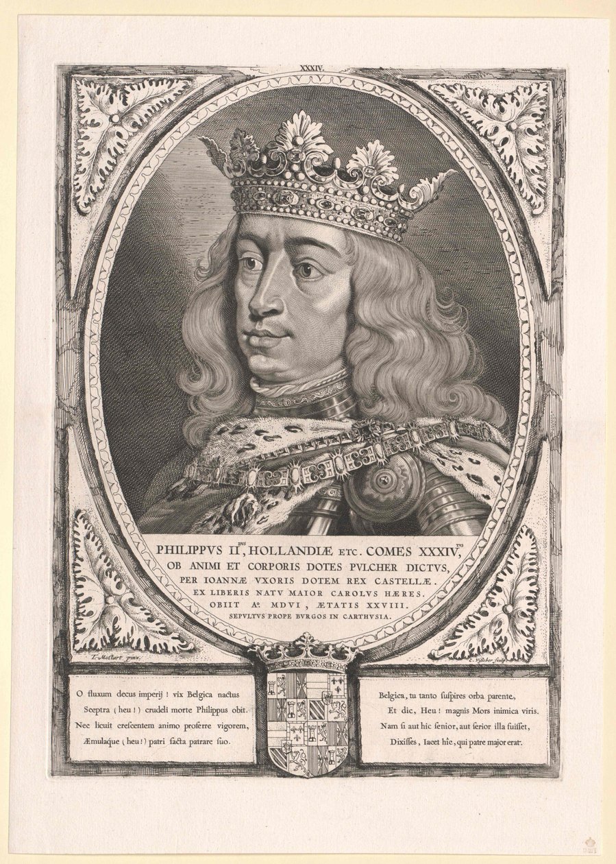 Espanjan kuningas Philipp I tekijältä Artist Unknown