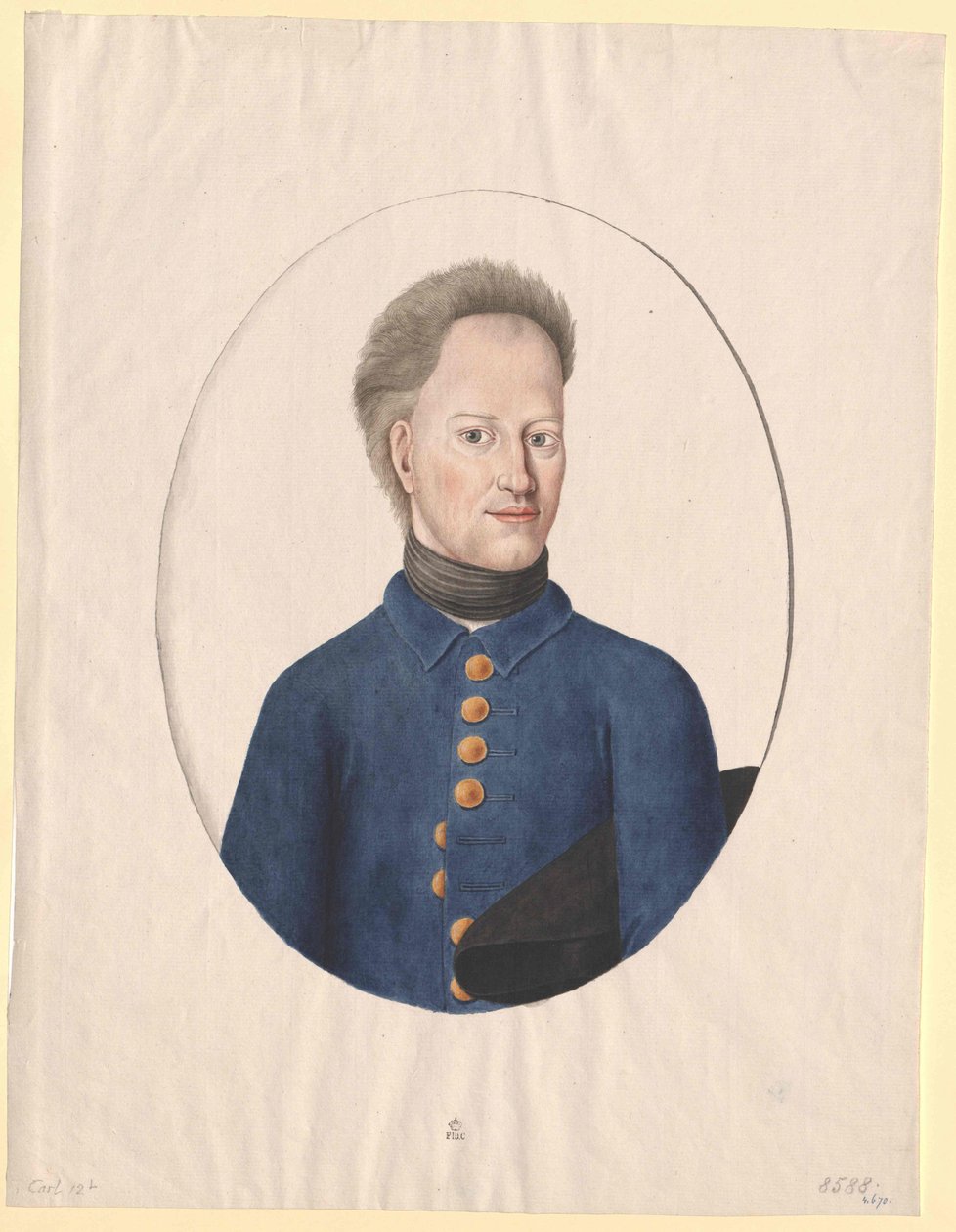 Ruotsin kuningas Kaarle XII tekijältä Artist Unknown