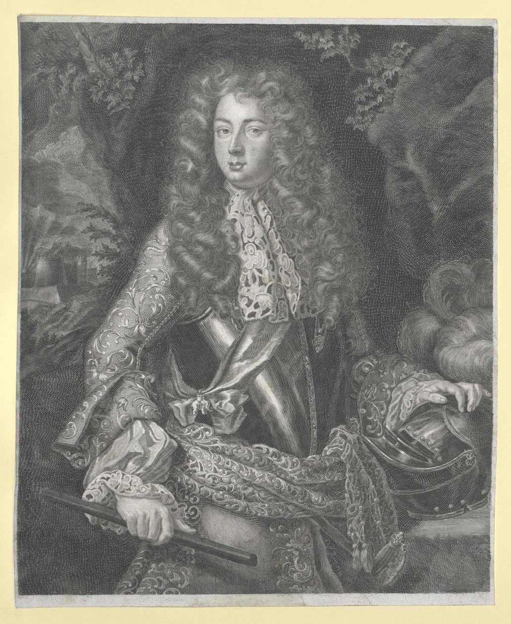 Brandenburg-Ansbachin markkuri Johann Frederick tekijältä Artist Unknown