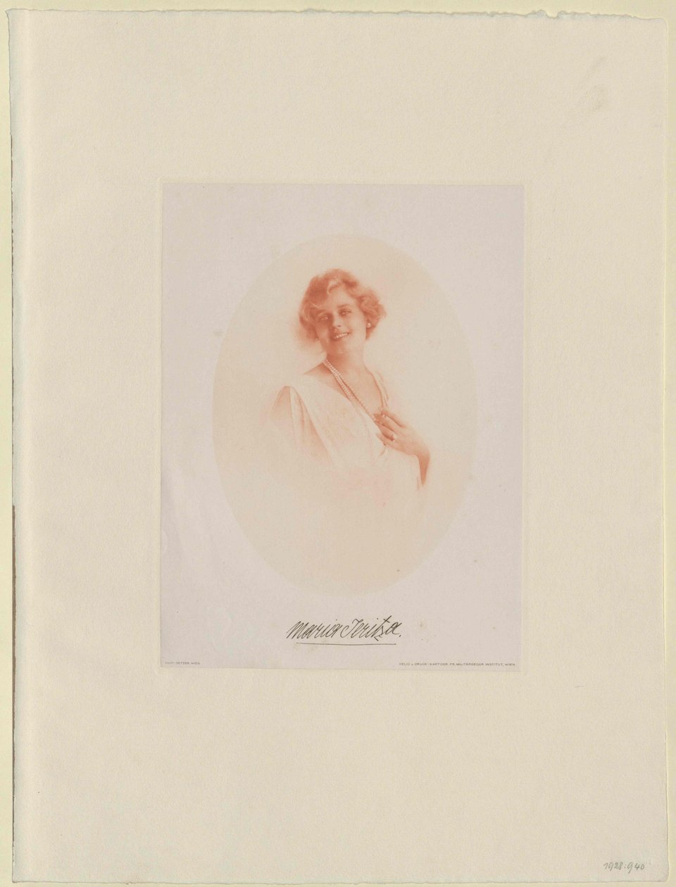 Maria Jeritza tekijältä Artist Unknown