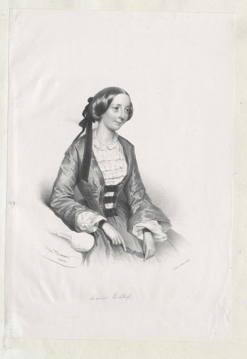 Marie Rosalie kreivitär von Hohenwart (Marie Rosalie kreivitär von Hohenwart) tekijältä Artist Unknown