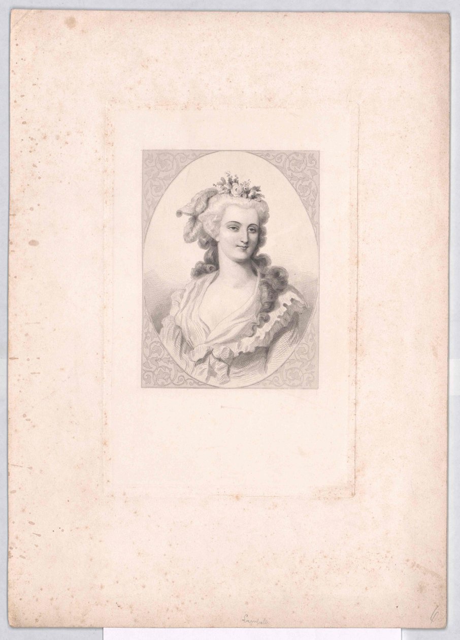 Marie Therese Savoijalainen Carignan tekijältä Artist Unknown