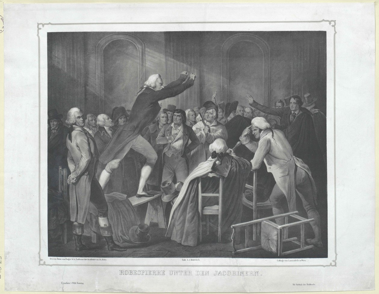Maximilien de Robespierre tekijältä Artist Unknown