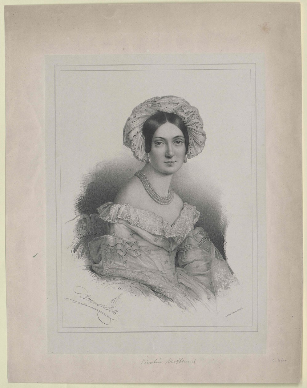 Melanie kreivitär Zichy-Ferraris tekijältä Artist Unknown