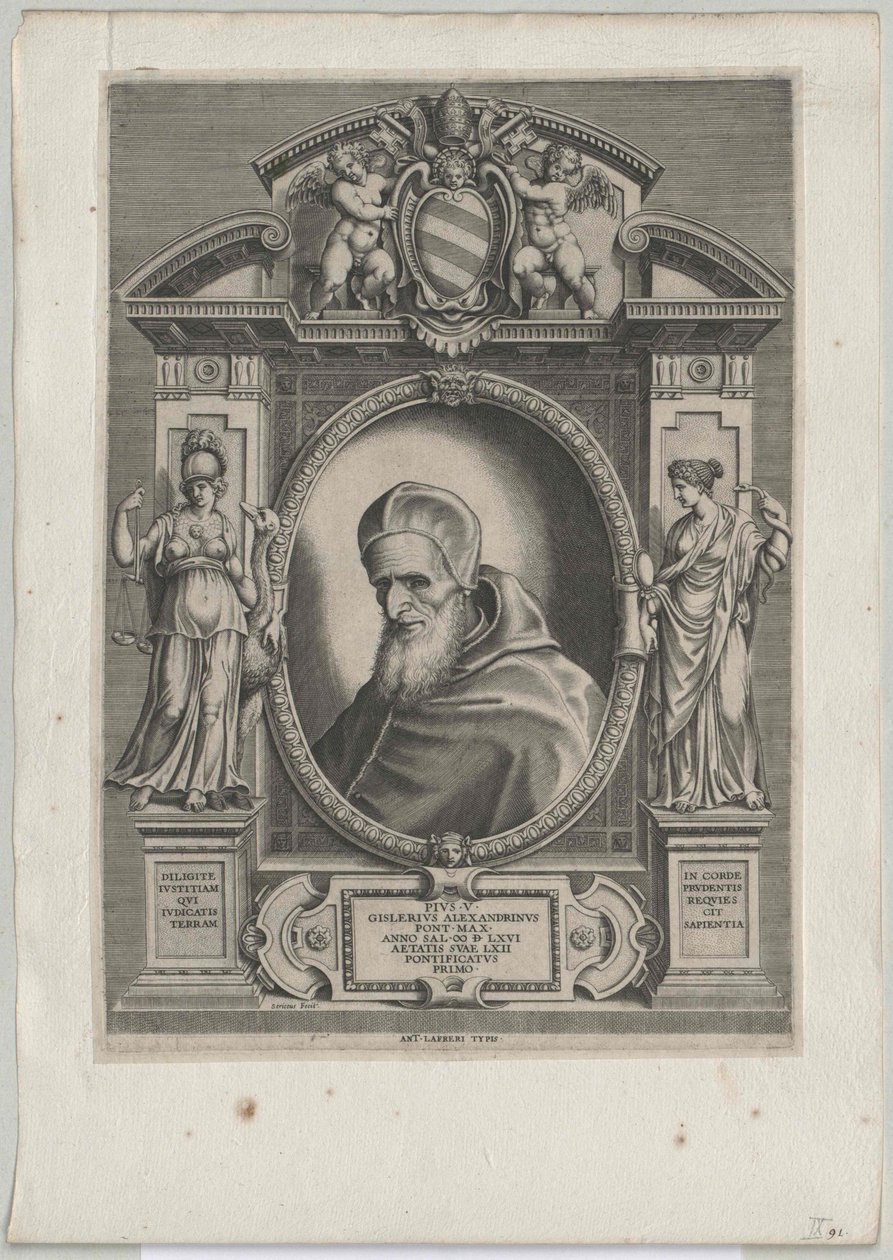 Paavi Pius V tekijältä Artist Unknown