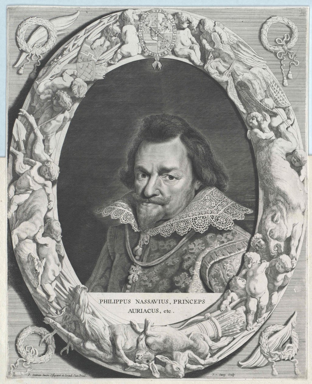 Oranian prinssi Philipp Wilhelm (tulosta) tekijältä Artist Unknown
