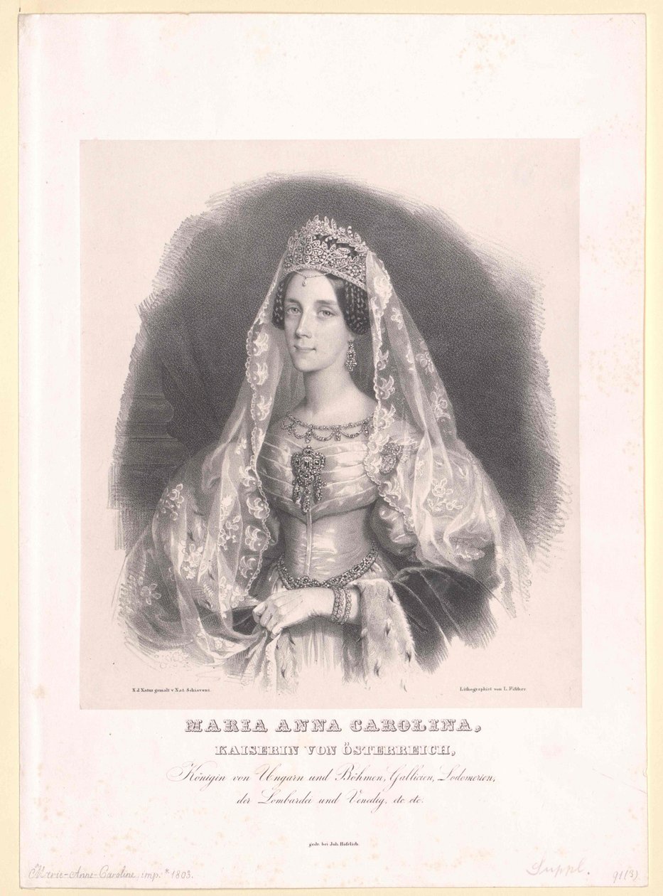 Savoyen-Sardinian prinsessa Maria Anna tekijältä Artist Unknown