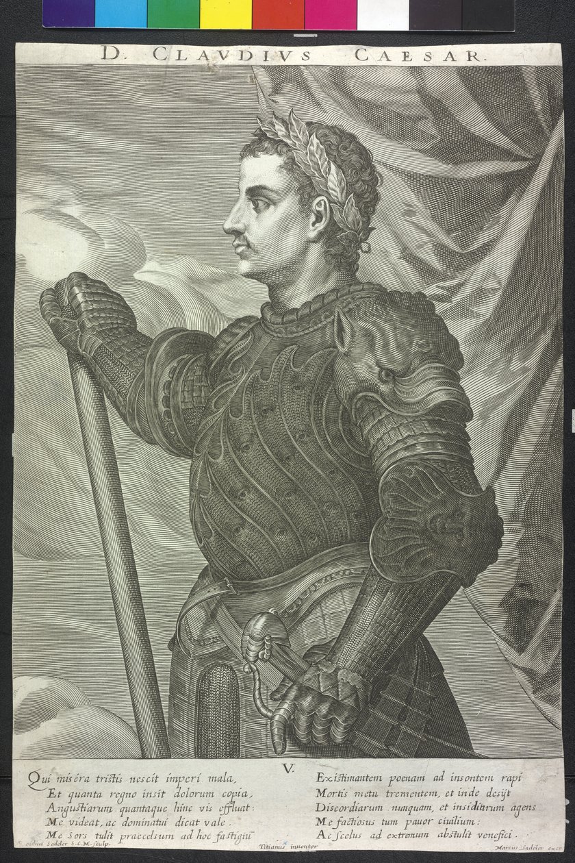 Rooman keisari Claudius tekijältä Artist Unknown