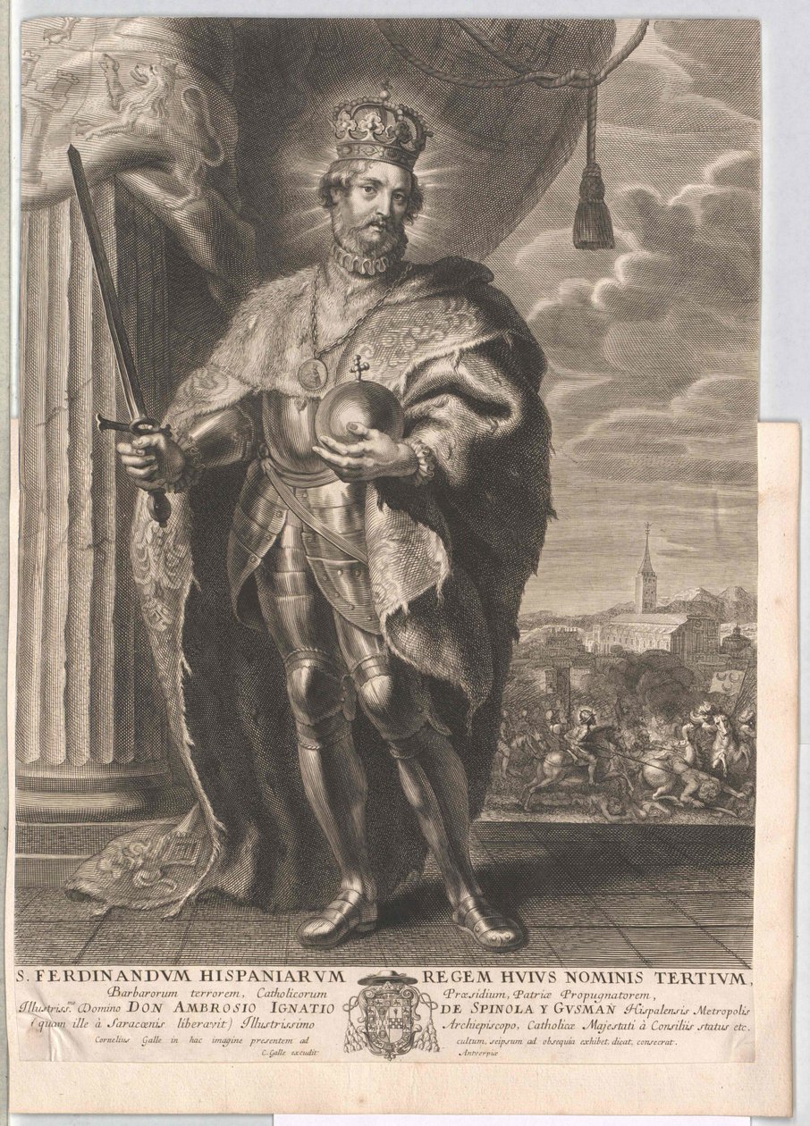 Pyhimys Ferdinand III tekijältä Artist Unknown
