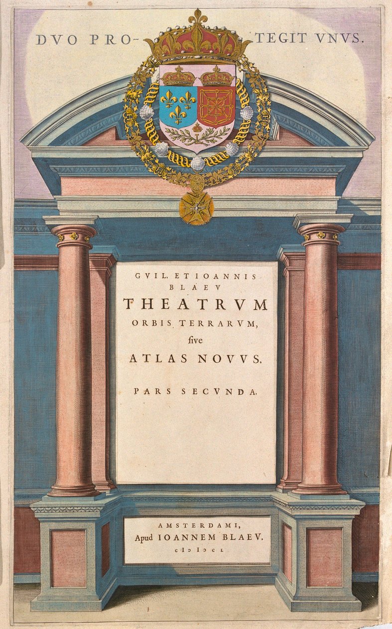 Theatrum Orbis Terrarum sive Atlas Novus (Teatrum Orbis Terrarum sive Atlas Novus) tekijältä Artist Unknown