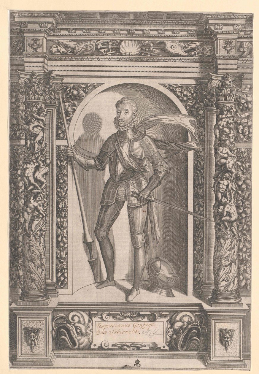 Vespasiano Sabioneda Gonzagan herttua Sabioneda Gonzaga tekijältä Artist Unknown