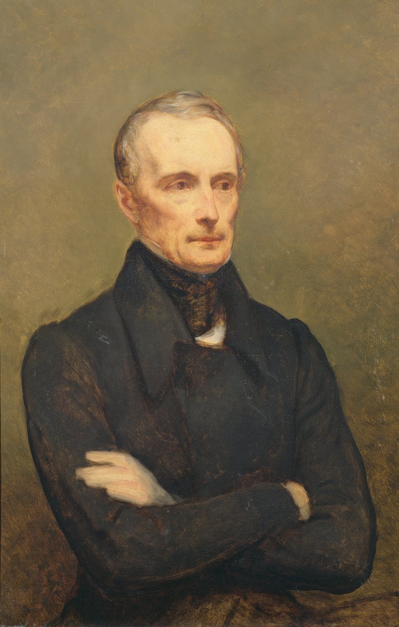 Alphonse de Lamartine (1790-1869) 1847-48 tekijältä Ary Scheffer