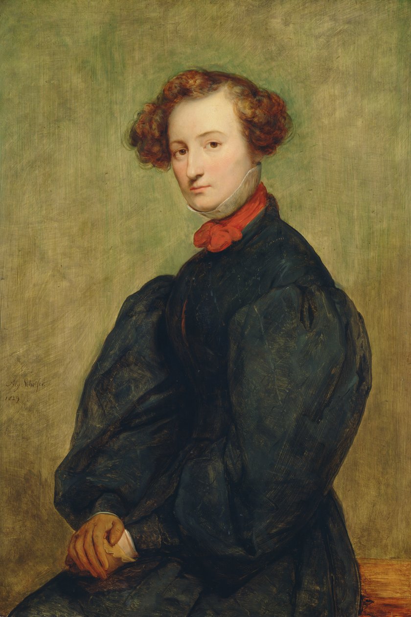 Felicie de Fauveau, 1829. tekijältä Ary Scheffer