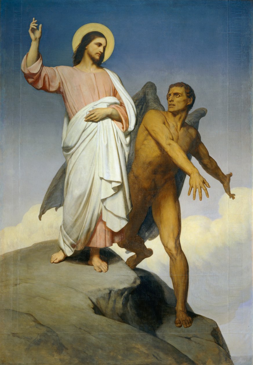Kristuksen kiusaaminen ... tekijältä Ary Scheffer