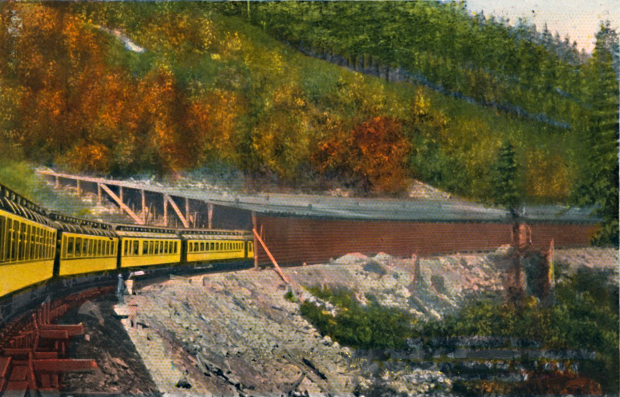 Lumivajaat Cascade-vuorilla, vuodelta 1916 tekijältä Asahel Curtis