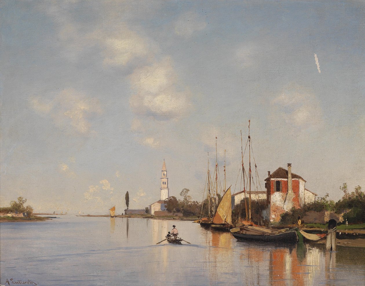 Ascan Lutteroth Mazzorbo bei Venedig Ascan Lutteroth Mazzorbo bei Venedig tekijältä Ascan Lutteroth