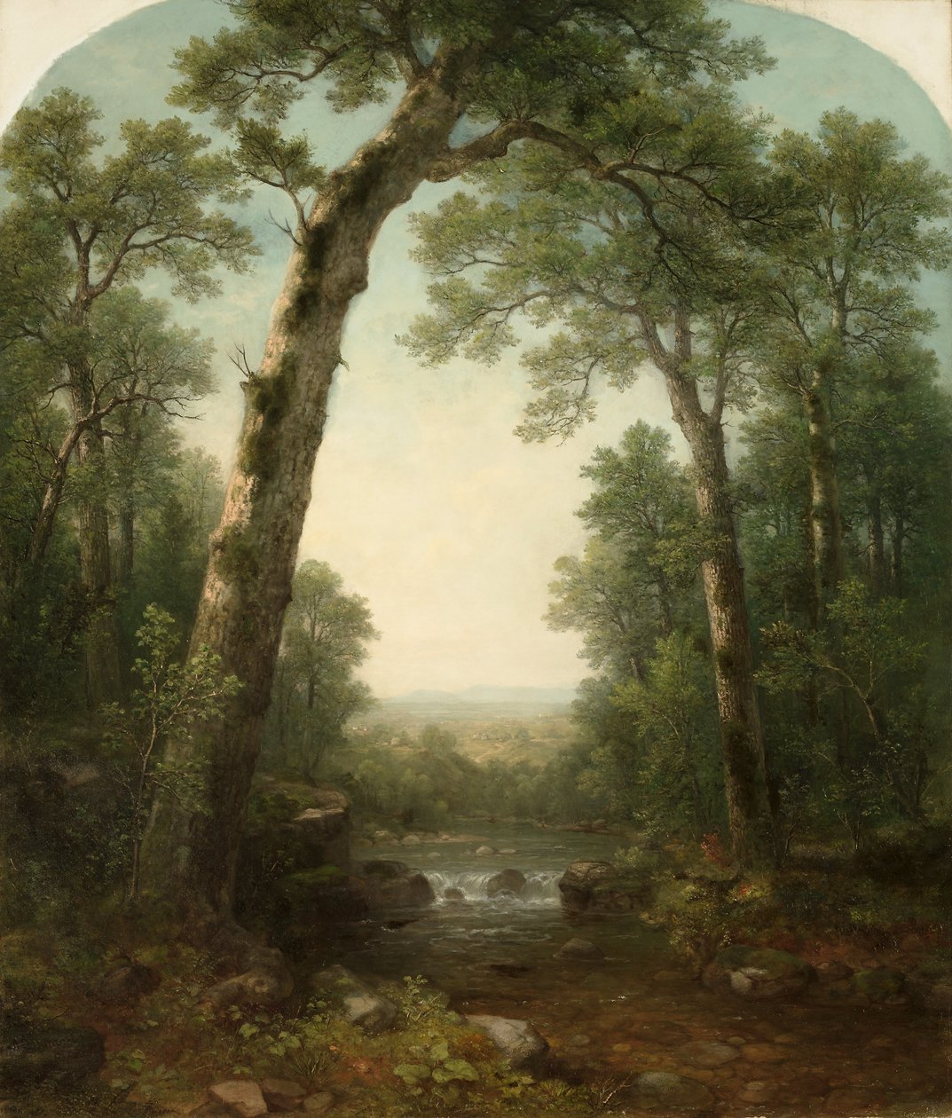 Metsäpuro näköalalla tekijältä Asher Brown Durand