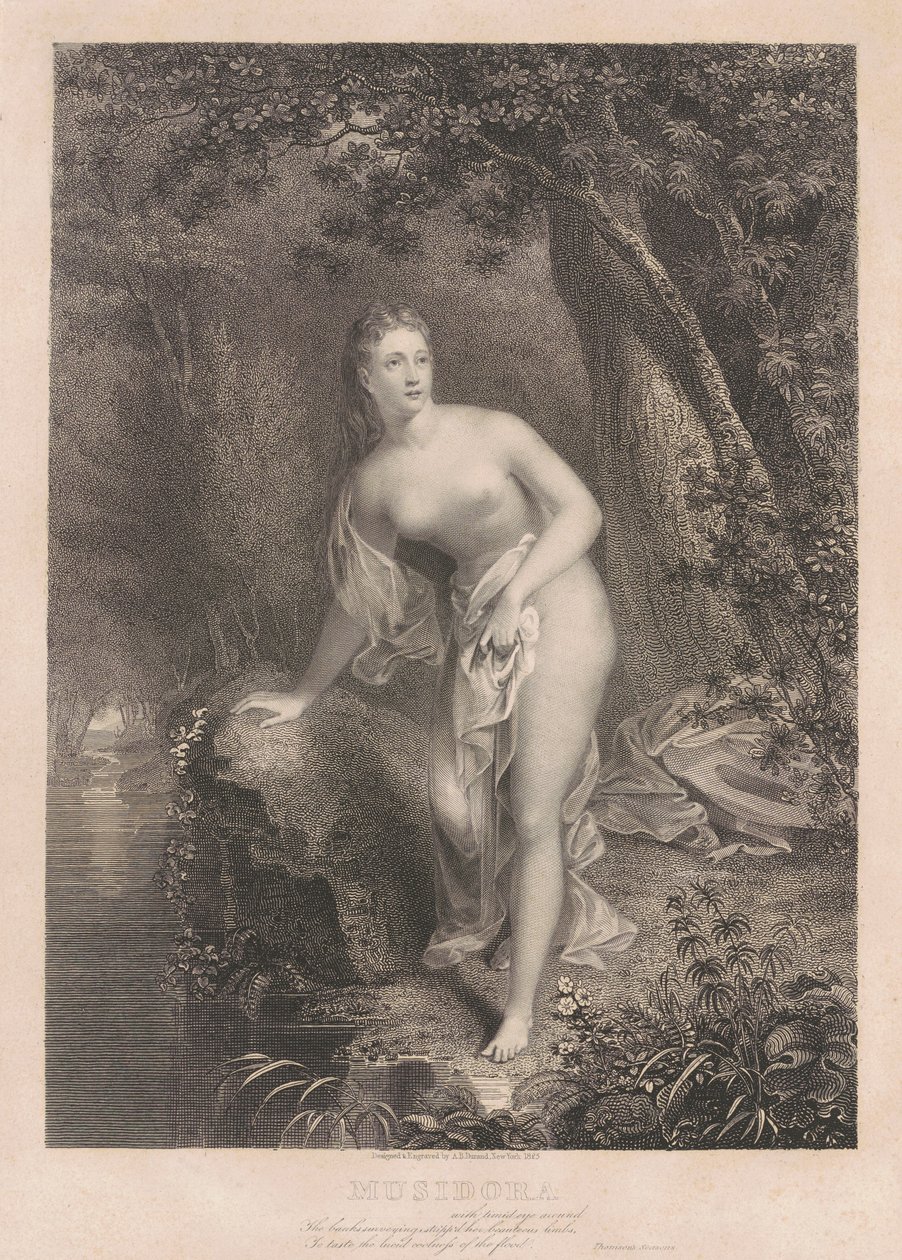 Musidora tekijältä Asher Brown Durand