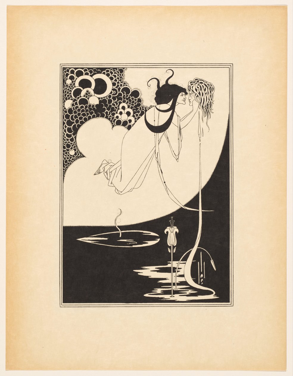 Huipentuma tekijältä Aubrey Beardsley (after)