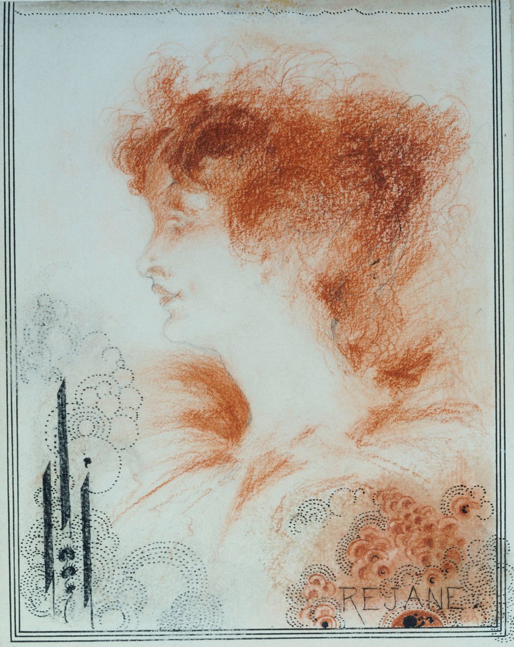 Rezanne, 1894 tekijältä Aubrey Beardsley