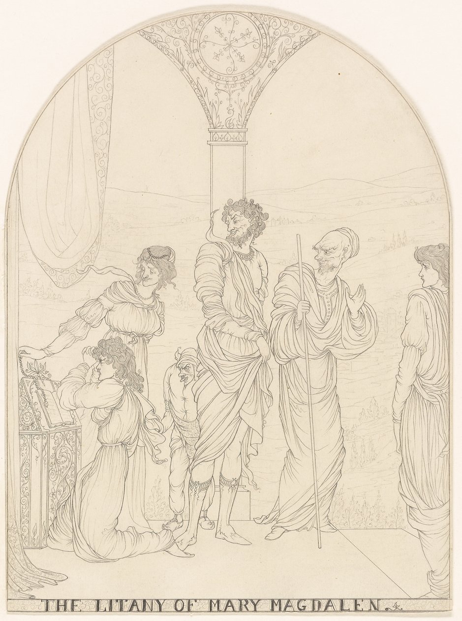 Maria Magdalenan litania tekijältä Aubrey Beardsley