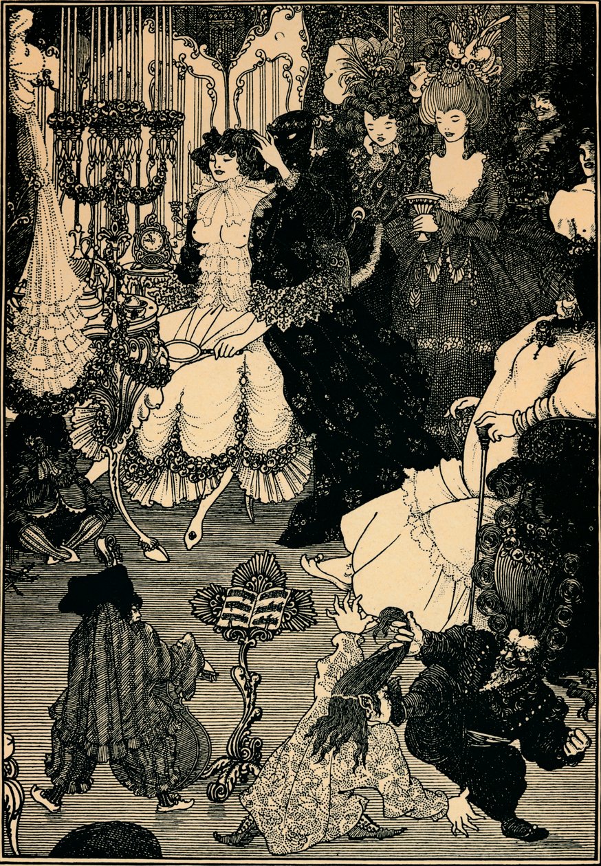Helenin wc, 1890-luku, 1935. tekijältä Aubrey Beardsley