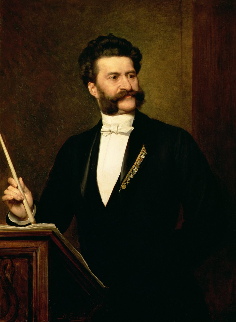 Johann Strauss nuorempi, 1888 tekijältä August Eisenmenger