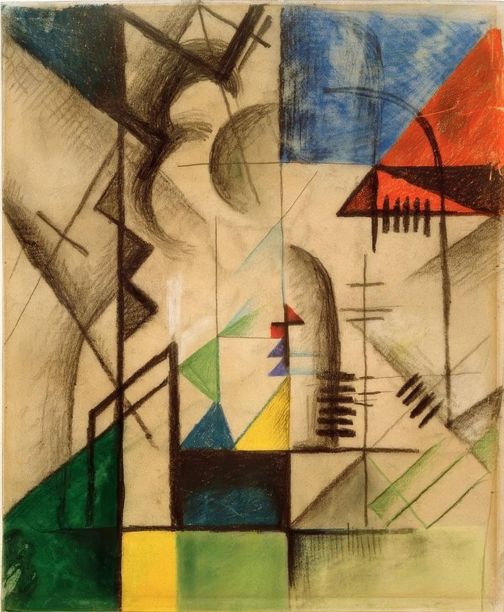 Abstrakti muoto tekijältä August Macke