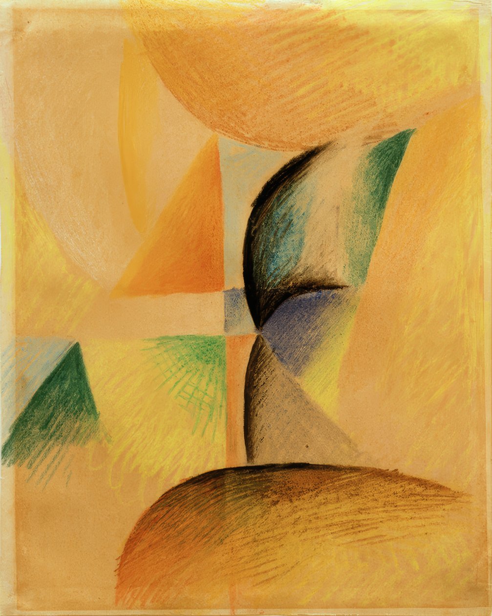 Abstrakte Formen XII tekijältä August Macke