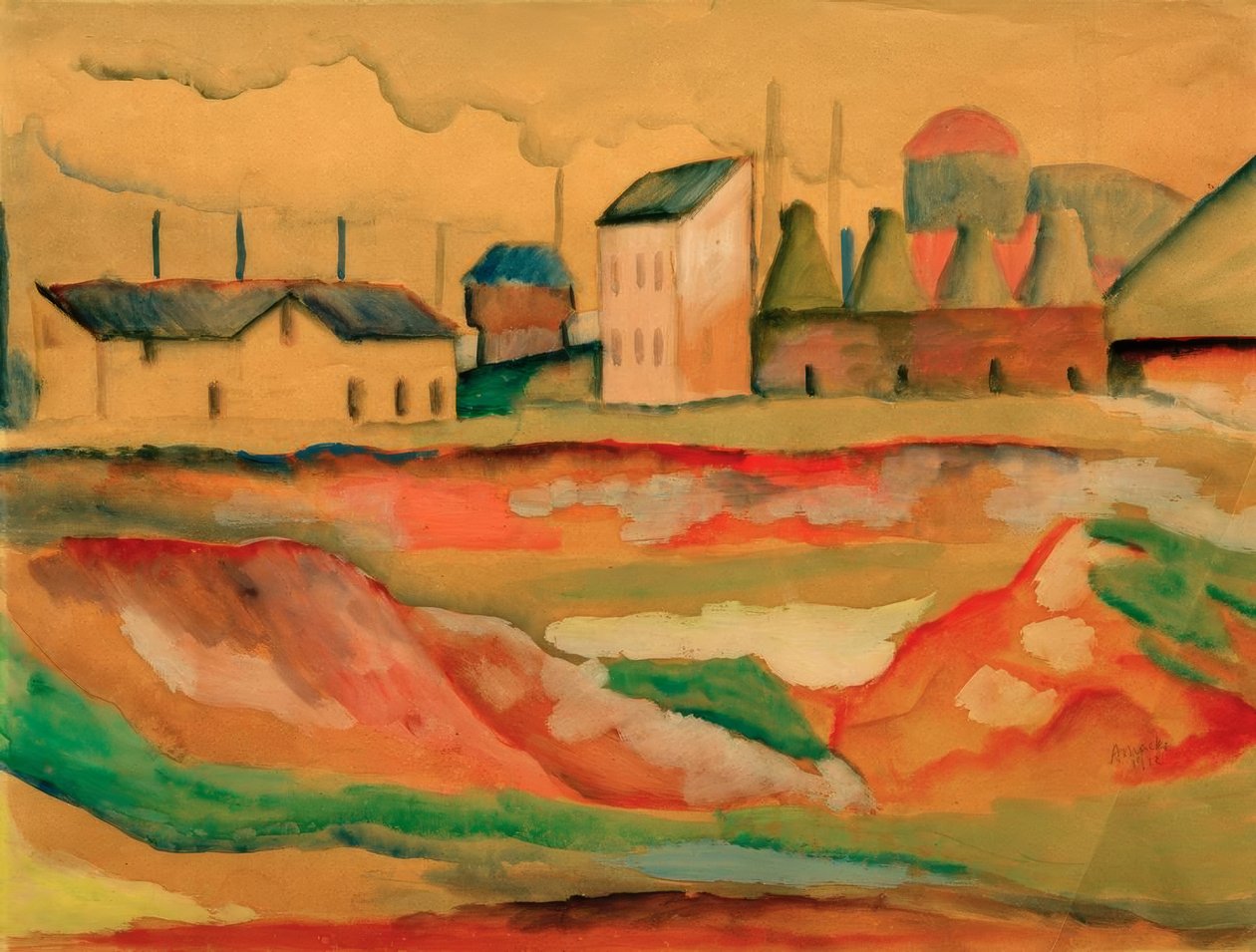 Tehdas tekijältä August Macke