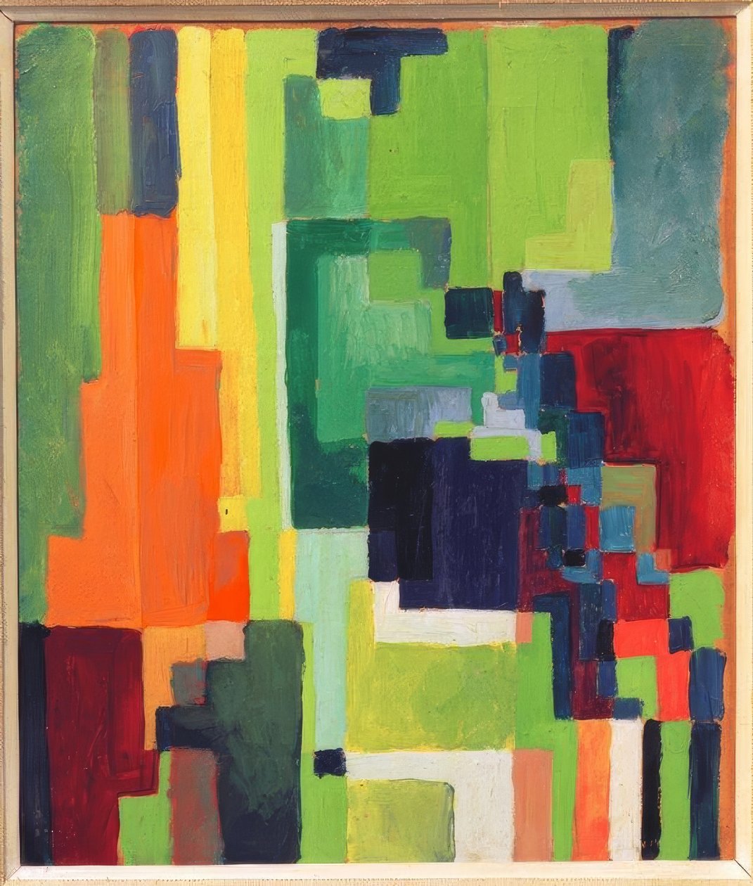 Värilliset muodot II tekijältä August Macke