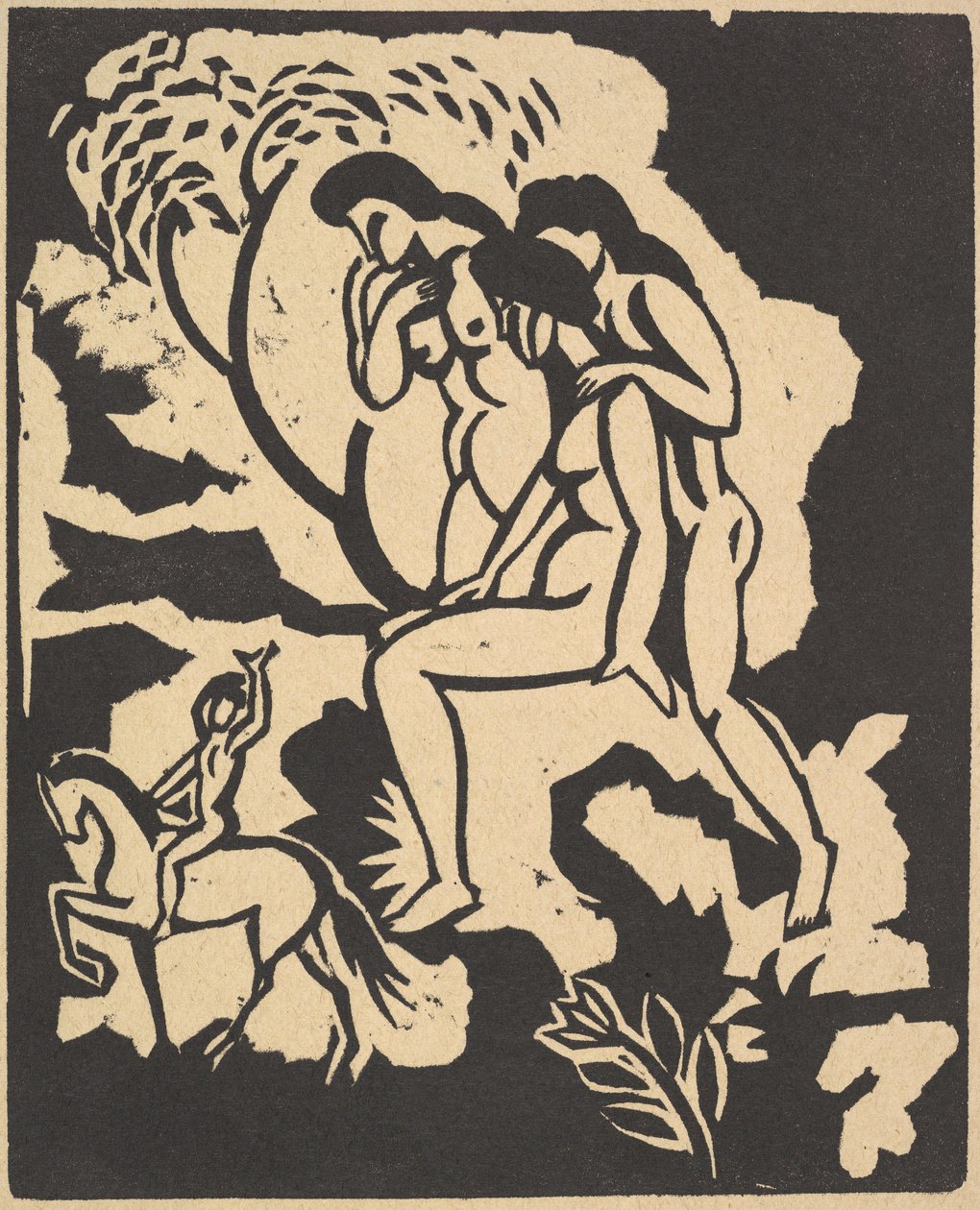 Tervehdys tervehdys, 1912. tekijältä August Macke