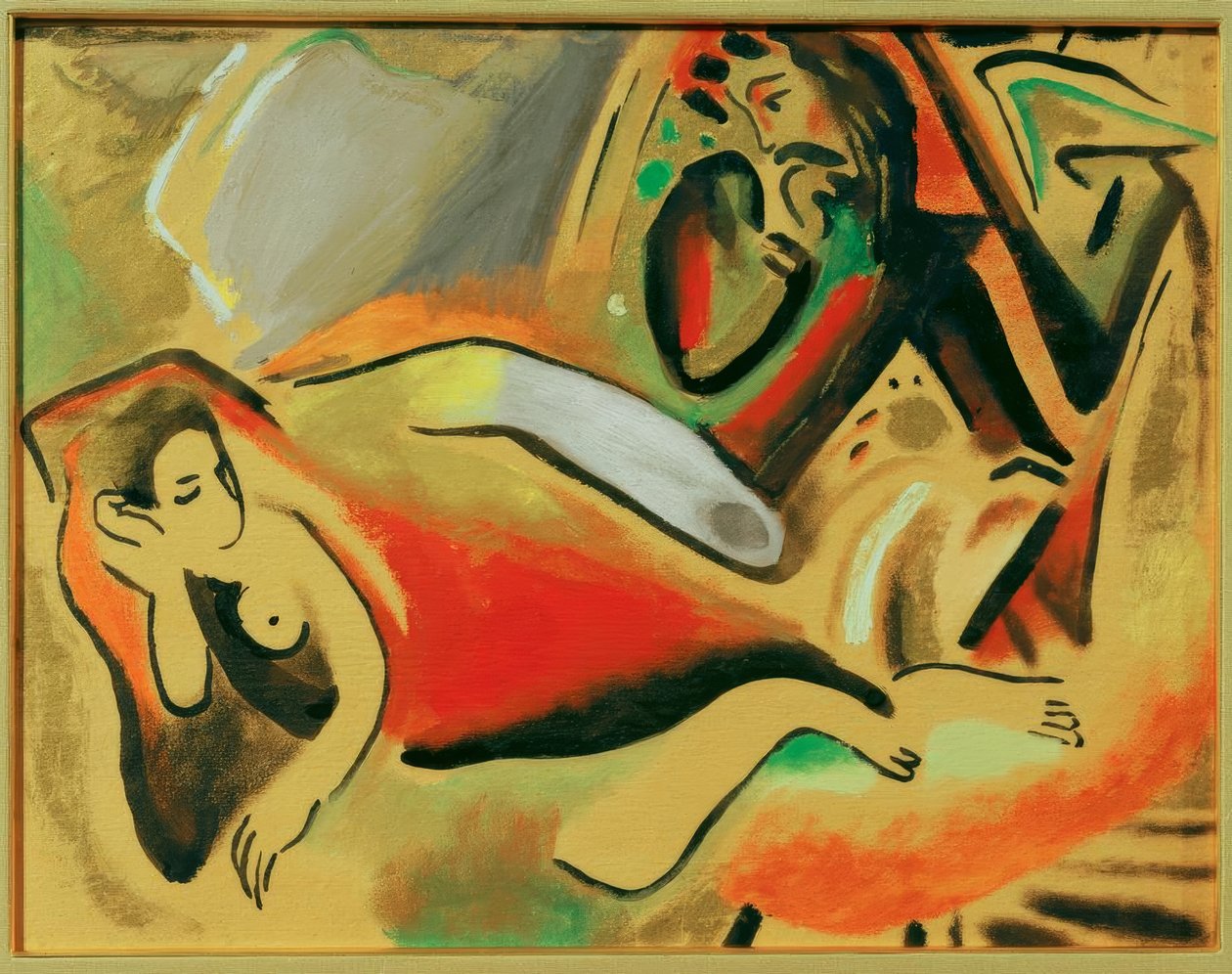 Märchen (Sindelsdorf) tekijältä August Macke