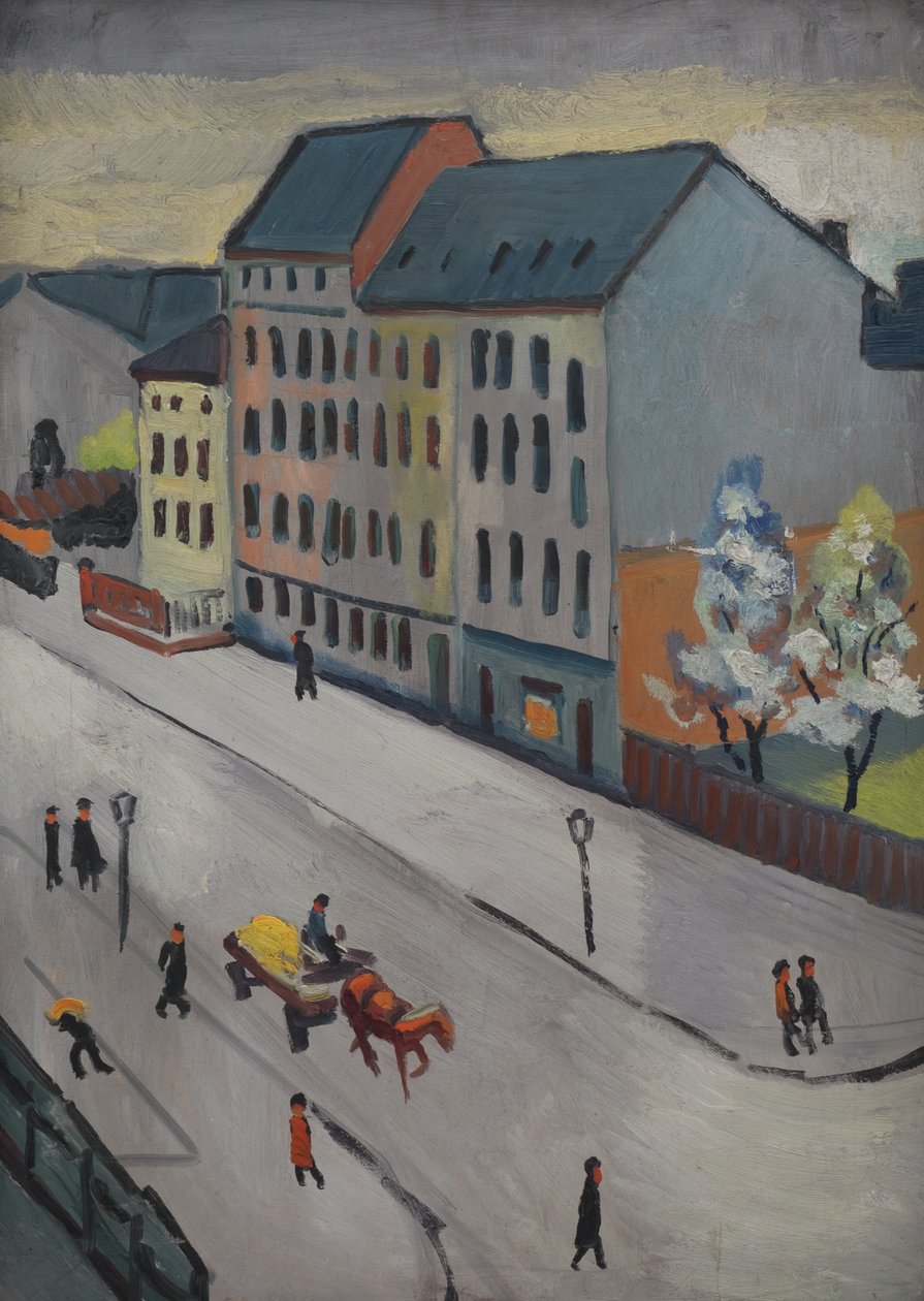 Meidän katu Grau tekijältä August Macke