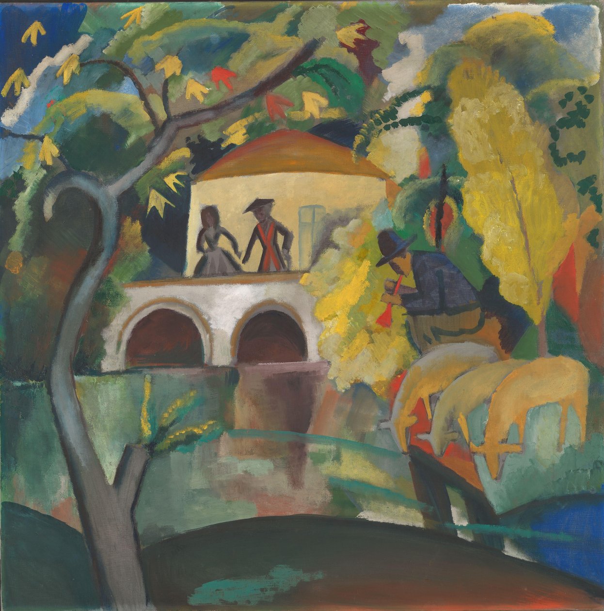 Rokokoo tekijältä August Macke