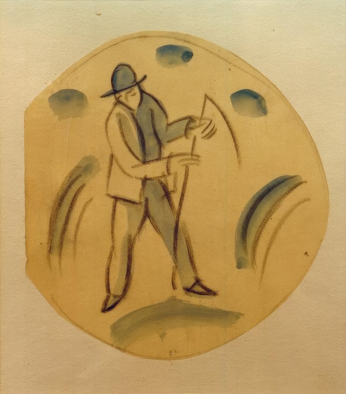 Reaper, levyn suunnittelu tekijältä August Macke