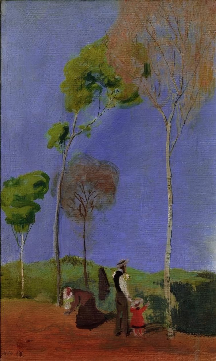 Lastenrattaat tekijältä August Macke
