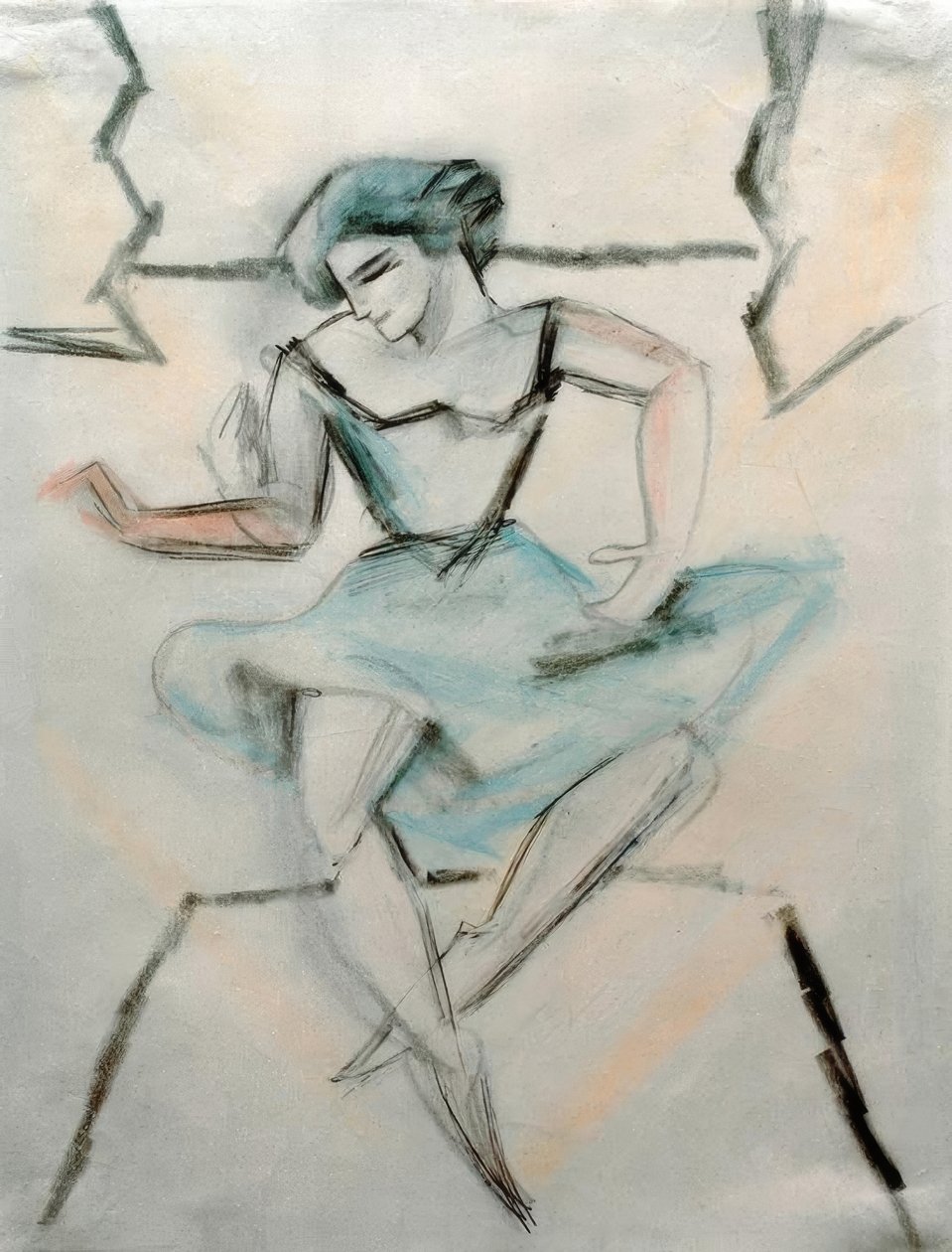 tanssija tekijältä August Macke