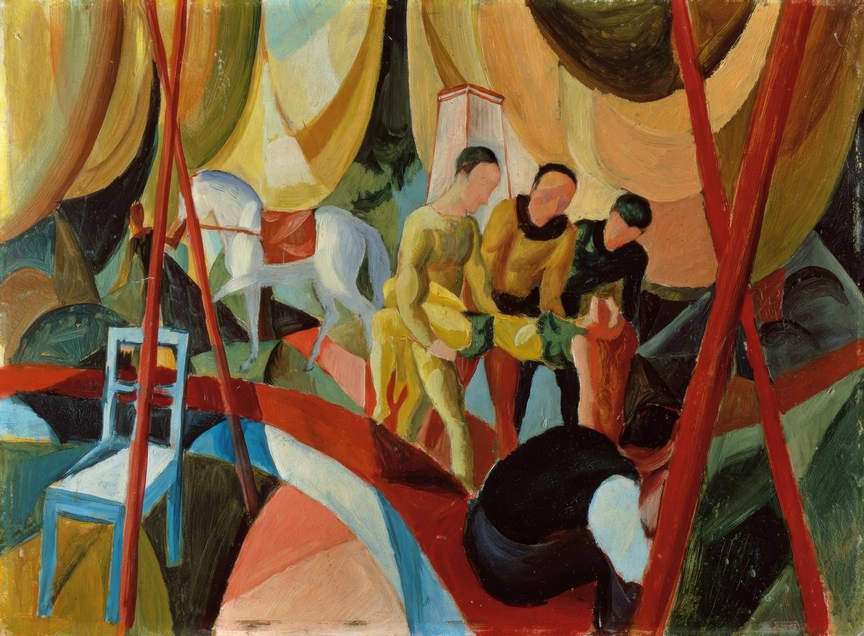 Sirkus tekijältä August Macke