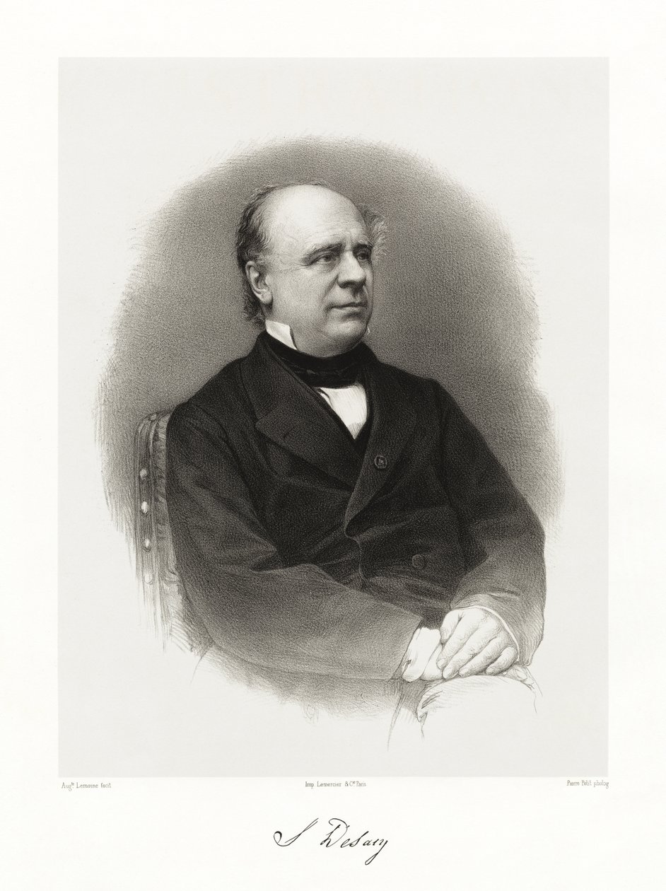 Ustazade Silvestre de Sacy, 1865-66. tekijältä Auguste Charles Lemoine