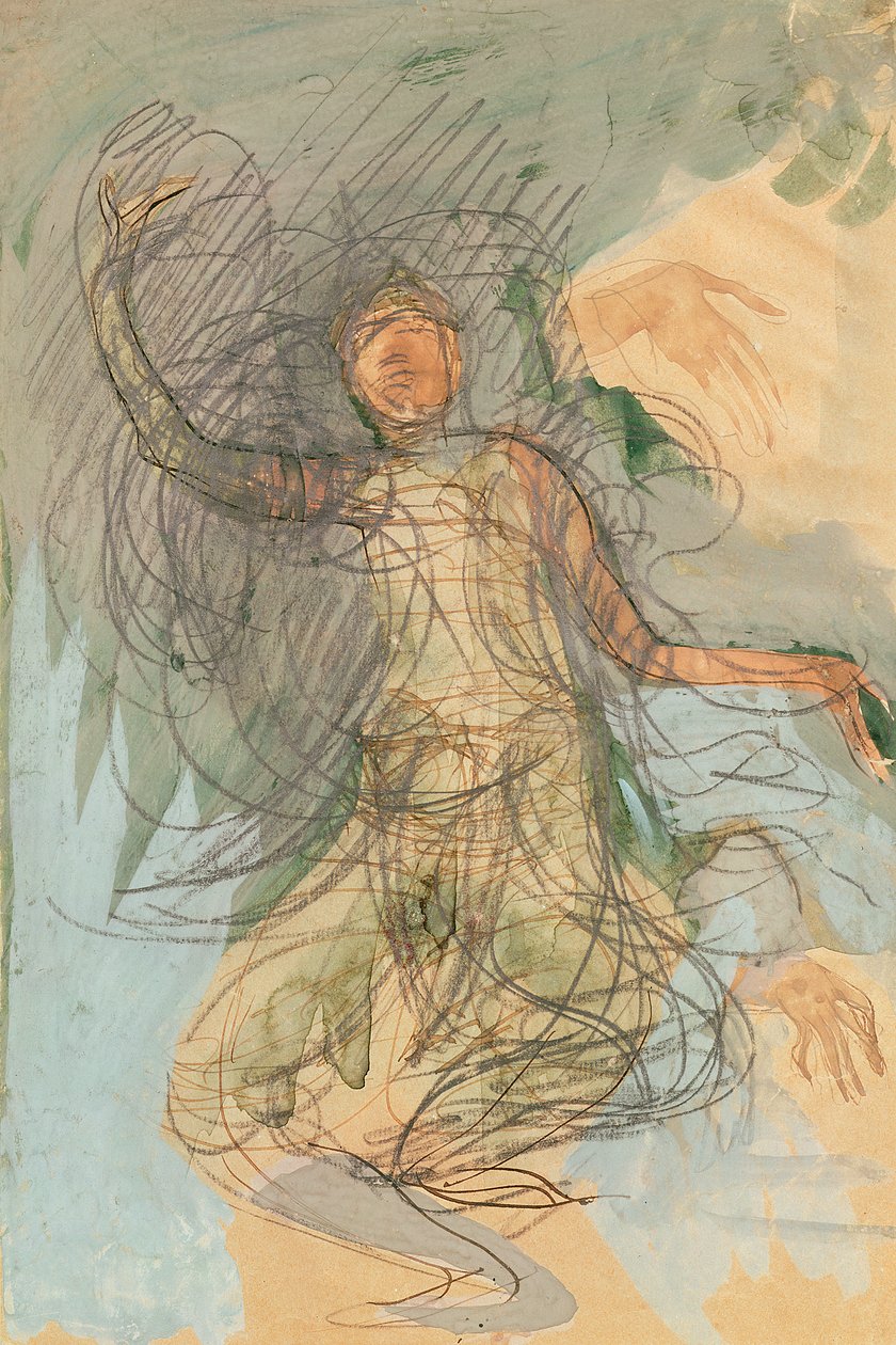 Kambodžalainen tanssija tekijältä Auguste Rodin